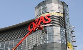 Prekybos centro &bdquo;Ozas&ldquo; statybos artėja prie fini&scaron;o 