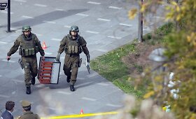Čilės greito maisto restorane sprogusi savadarbė bomba sužeidė 14 žmonių