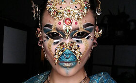Futuristiniais įvaizdžiais i&scaron;siskirianti &bdquo;drag queen&ldquo; žvaigždė&nbsp;Hungry