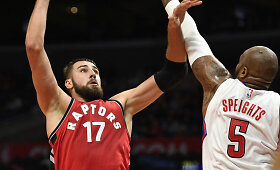 Jonas Valančiūnas rengiasi naujam sezonui su &bdquo;Raptors&ldquo;
