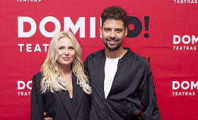 &bdquo;Domino&ldquo; teatro spektaklio &bdquo;Kažkas čia ne taip&ldquo; premjeros svečiai