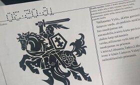Kas sukūrė populiarųjį stilizuotą Vytį?