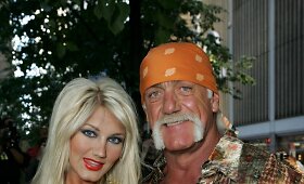 Hulkas Hoganas ir jo dukra Brooke Hogan