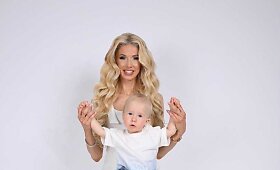 Inga Stumbrienė su sūneliu Viljamu
