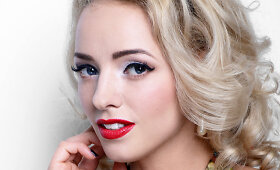 Fotosesijoje Anžela Adamovič virto Marilyn Monroe