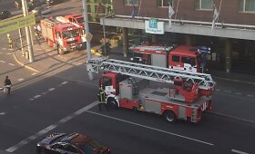 Ugniagesiai skubėjo į &bdquo;Holliday Inn&ldquo; vie&scaron;butį