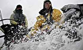 Rokas Milevičius ir jachta &bdquo;Team Brunel&ldquo; Keiptaune