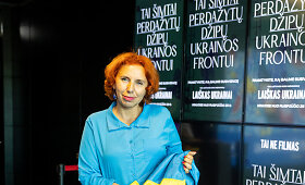 Dokumentinio filmo &bdquo;Lai&scaron;kas Ukrainai&ldquo; premjera