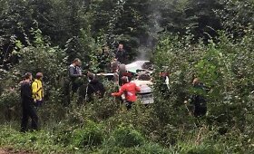 Ketvirtajame &bdquo;Rally Elektrėnai&ldquo; greičio ruože &ndash; net dvi avarijos