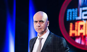 TV &scaron;ou &bdquo;Muzikinė kaukė&ldquo; pirmosios laidos filmavimo užkulisiai
