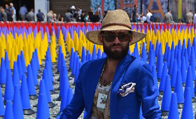 Florencijos &bdquo;Pitti Uomo&ldquo; vyrų mados savaitės lankytojai 
