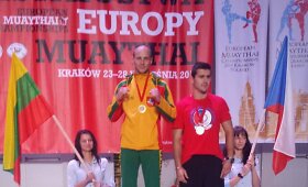 Lietuvos muay thai rinktinė Europos čempionate Krokuvoje