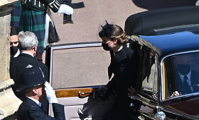 Kate Middleton princo Philipo laidotuvėse