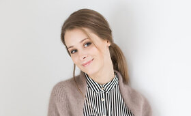 Aktorė Skaistė Anusevičiūtė dalyvavo &bdquo;R.Design&ldquo; megztinių fotosesijoje