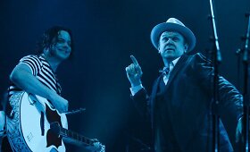 JAV roko žvaigždės Jacko White'o koncertas Vilniuje