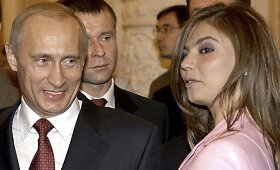Vladimiras Putinas ir Alina Kabajeva