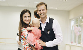 Nerijaus Ju&scaron;kos baleto mokyklos Kaune įkurtuvės