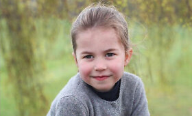Princesė Charlotte &scaron;venčia ketvirtąjį gimtadienį