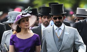 &Scaron;eichas Mohammedas bin Rashidas al Maktoumas su princese Haya