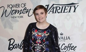 Lena Dunham: žavingai atsainus požiūris į stilių