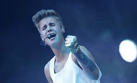 Justinas Bieberis koncertavo Los Andželo publikai
