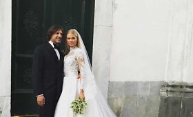 &bdquo;Victoria's Secret&ldquo; modelio Vitos Sidorkinos vestuvės Italijoje