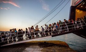#Paskuipabėgėlius: Migrantų kelionė i&scaron; Lesbo salos į žemyninę Europos dalį