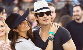 Nikki Reed ir Ianas Somerhalderis