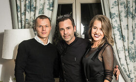 Žinomi skonio gurmanai neatsispyrė &bdquo;Michelin&ldquo; žvaigždutėmis įvertinto &scaron;efo vakarienei