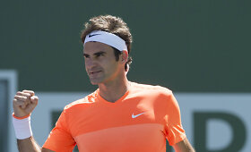 Rogeris Federeris i&scaron;kopė į &bdquo;BNP Paribas Open&ldquo; pusfinalį