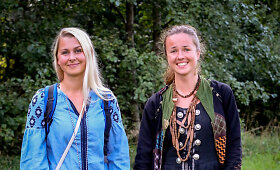 Festivalio &bdquo;Mėnuo juodaragis&ldquo; dalyviai ir lankytojai