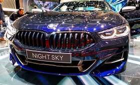 &bdquo;BMW Individual M850i Night Sky" Ženevos automobilių parodoje