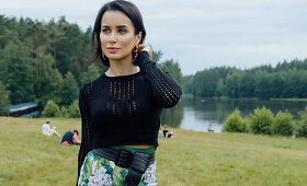 Rusijos TV laidų vedėja Tina Kandelaki