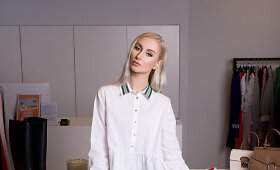 Kristina Tarasevičiūtė tapo &bdquo;Chic&ldquo; parduotuvės modeliu