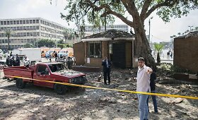 Prie Kairo universiteto sprogus bomboms žuvo policininkas