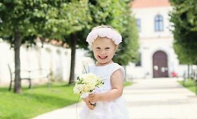 Itin retą smegenų auglį turinti mergaitė Eva