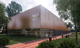 &Scaron;iaulių sporto gimnazijos universali sporto salė