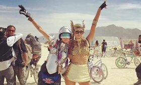 Garsenybės &bdquo;Burning Man&ldquo; festivalyje Nevados dykumoje