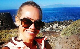 Ingridos Martinkėnaitės bėgimo trasa Tenerifėje