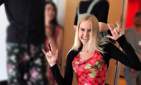 Simona Milinytė: saldus &bdquo;honey bunny&ldquo; įvaizdis filmavime