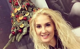 Kristina Ivanova Kalėdoms pasipuo&scaron;ė namus ir grožio studiją