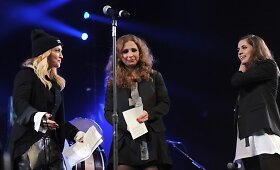 Niujorke ant scenos kartu su Madonna pasirodė &bdquo;Pussy Riot&ldquo; narės 