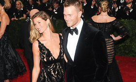 Gisele Bundchen ir Tomas Brady'is