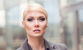 Natalija Bunkė tapo &scaron;ventinio makiažo modeliu