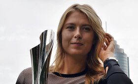 Marija &Scaron;arapova tapo Brisbeno turnyro nugalėtoja