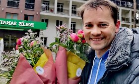 Nerijus ir Agnė Ju&scaron;kos &scaron;venčia vestuvių metines ir Motinos dieną
