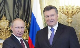 Ukrainos prezidento susitikimas su Rusijos prezidentu Vladimiru Putinu