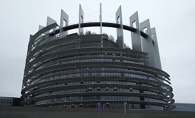 Europos Parlamento būstinė Strasbūre i&scaron; vidaus