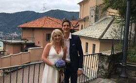 Saulės Rinkevičiūtės ir Julieno Singer vestuvės Italijoje