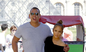 Jennifer Lopez ir Alexo Rodriguezo savaitgalio i&scaron;vyka Prancūzijoje
